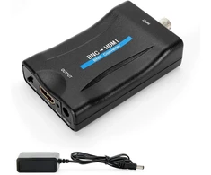 Maketheone bnc female į hdmi vaizdo konverterio adapterio dėžutė apsaugos kamerai cctv monitoriui su 720p / 1080p hd išvesties jungikliu