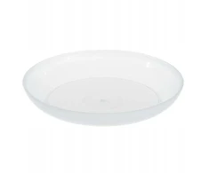 Malwo 50x bespalvis plastmasinis stovas gėlių vazonams orchidėjoms 19cm