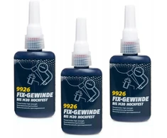 Mannol Fix-gewinde stiprūs sriegių klijai 50ml 9926 raudoni