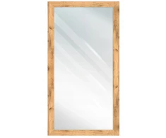 Manufaktura Ram veidrodis plačiame rėme 50x50 cm auksinis ąžuolas craft