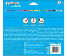 Maped 24 spalvotų pieštukų rinkinys "colour-peps Jumbo"