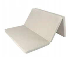 Małpiszon Gamma gimnastikos čiužinys 150x100x10 trijų dalių smėlio spalvos