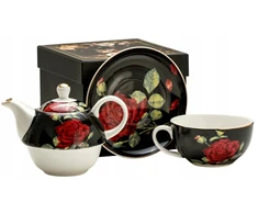 Marc O'polo Puodelio, lėkštutės ir arbatinuko rinkinys Tea For One 450/250ml