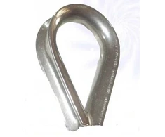 Marinetech Nerūdijančio plieno troselio kilpa 8mm A4 Art. 8247