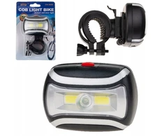 Martom priekinis dviračio žibintas su aaa cob led 3 režimais ir vairo laikikliu