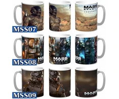 Mass Effect Andromeda puodelis, dovanų daug raštų