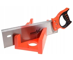 Mastiff Motive Skersinio pjovimo dėžė su pjūklu medienai, tiksliam pjovimui, 45 cm