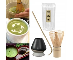 Matcha šluotelės laikiklis Tradicinis Matcha Matt Juodas