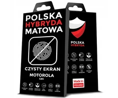 Matizuota hidrogelio plėvelė Motorola G85 be pirštų antspaudų