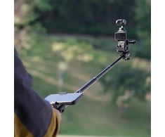 Maxcam asmenukių lazda trikojis su prailginimo strypu, skirtas Dji Osmo Pocket 3, 90 cm aliuminio lydinio prailginimo strypas aliuminio lydinio trikojui
