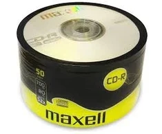 Vinilinė plokštelė Maxell Cd-r diskai 50 vnt. + Cd dėžutės