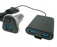 Maxpower Galingas automobilinis įkroviklis Carcommerce 4xusb 4,8 A Priekis Galas