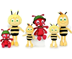 Maya the Bee - pliušinis žaislas Paulius, skruzdėlių vadas, 10"/27cm, itin minkštas