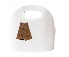 Mažas parduotuvės krepšelis Mini Flexibag 4,5l baltas