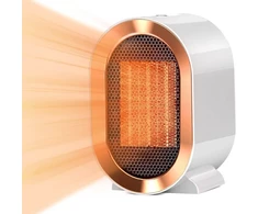Mažas ventiliatorinis šildytuvas 220 V 1200 W keramikinis šildytuvas 2 režimai Ptc elektrinis šildytuvas energiją taupantis tylus su apsauga nuo perkaitimo vidaus šildytuvas miegamajam, svetainei, biurui