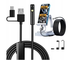 Mbg Line Inspekcinė kamera Duo endoskopas 5m 9led 2x Hd