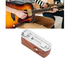 Mechaninis mini metronomas, universalus, nešiojamas, tradicinis pianinui, ukulelei, gitarai, smuikui (natūralaus medžio spalvos)