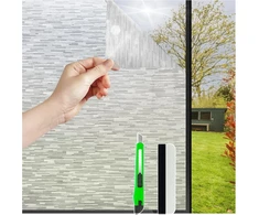 Medienos rašto nepermatoma langų plėvelė, 40 x 300 cm, matinio stiklo plėvelė, lipni dekoratyvinė langų plėvelė, anti-uv, lipni plėvelė, langų privatumo apsauga be klijų