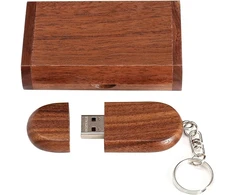 Medinė Usb 2.0 atmintinė 16 Gb su dėžute