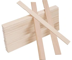 Medinės maišymo lazdelės amatams, 40 vnt., 30 cm