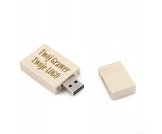 Medinis "pendrive" Klonas 8gb Usb 2.0 su Jūsų Logotipu