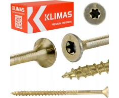 Medvaržčiai Wkręt-met 8x260 mm 50 vnt. Torx Carpenter's kūginiai Klimas Wkcs