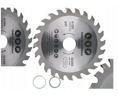 Medžio pjovimo diskinis pjūklas Tomi Hurt Detal 125 mm x 22,2 24t su Widia karbidu, 24 dantys