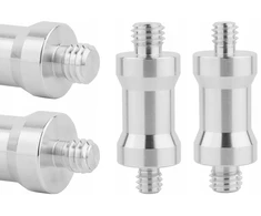 Objektyvas Megara adapteris, įvorė, redukcija 1/4" į M8 aliumininė, skirta 32 mm trikojui
