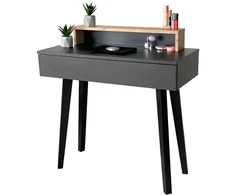 Melart Tualetinis staliukas Lena Plus juodas + ąžuolas Artisan 90cm