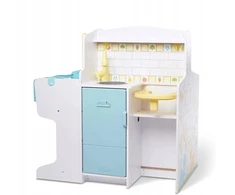 Melissa &amp; Doug Žaislinis lėlių priežiūros centras, žaidimas vaidmenimis