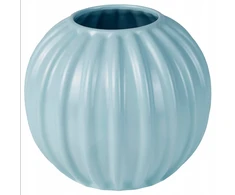 Mėlyna vaza Ikea Skogstundra, 15 cm