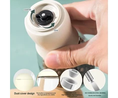 Mengger pipirų malūnėlis, druskos ir pipirų malūnėlis, keramikinis druskos malūnėlis, skirtas rupiai druskai, plieno pipirų ir druskos malūnėlis
