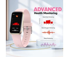 Meoonley fitneso laikrodis su pedometru, širdies ritmo monitoriumi, miego monitoriumi, fitneso apyranke, išmanusis laikrodis, ip68 atsparus vandeniui, širdies ritmo monitorius, sportinis laikrodis, suderinamas su android ir ios, skirtas vyrams ir moterims