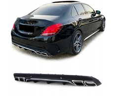 Mercedes Benz Difuzorius spoileris Mercedes W205 sedanui Amg