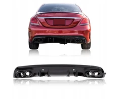 Mercedes c-class w205 2014-2021 galinis difuzorius su pdc, stiliaus rinkinys