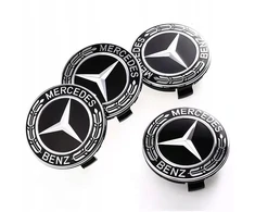 Mercedes oe ratų gaubteliai 75 mm Mercedes-benz Dekielki Mercedes