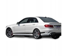 Mercedes W212 Amg šoniniai lipdukai Edition 1 Edition 507 komplektas juodas blizgus
