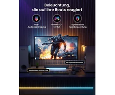 Kompiuterio kolonėlės Meredo garso juosta televizoriams su žemų dažnių garsiakalbiu 3.1 kanalo kompiuterinių žaidimų garso juosta rgb audio sync light bt 5.3/hd-arc/optical/aux/usb tv kompiuterio garsiakalbis staliniams/nešiojamiesiems kompiuteriams žaidimų konsolėms namų kinu