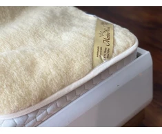 Merino Wool Čiužinio apsauga, vilnonis paklotas - ir komfortas