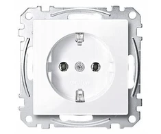 Merten Mert Meg 2301-0325 Schuko lizdas Pc active baltas