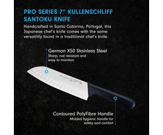 Messermeister Four Seasons Kullenschliff Santoku peilis, 17,8 cm