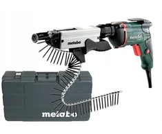 Metabo Se4000 + Sm5-55 tinklinis gipso kartono suktuvas su dėtuve lagamine