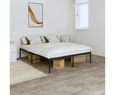 Lova Metalinis lovos rėmas, juodos spalvos, 140x200cm, metalas