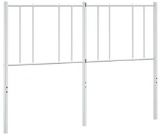 Lova Metalinis pakaitinis galvūgalis, baltos spalvos, 120cm