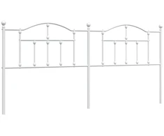 Lova Metalinis pakaitinis galvūgalis, baltos spalvos, 200cm