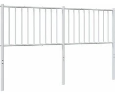 Lova Metalinis pakaitinis galvūgalis, baltos spalvos, 160cm