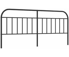 Lova Metalinis pakaitinis galvūgalis, juodos spalvos, 193cm
