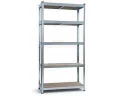 Metalinis sandėliavimo stelažas Mar 150x75x30, 5 lentynos x 150kg