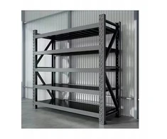 Metalinis stelažas 200 x 200 x 50 cm, tvirtas 1000 kg su 5 lentynomis
