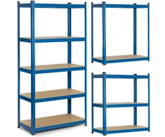 Metalo sandėlio stovas 180 x 90 x 30 cm Humberg 4845